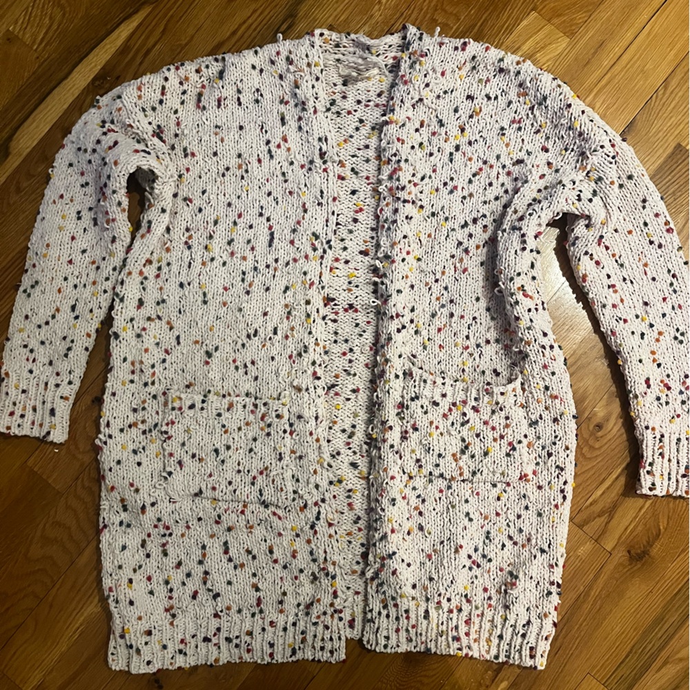 ENTRO Multi-Colored Knit Sweater